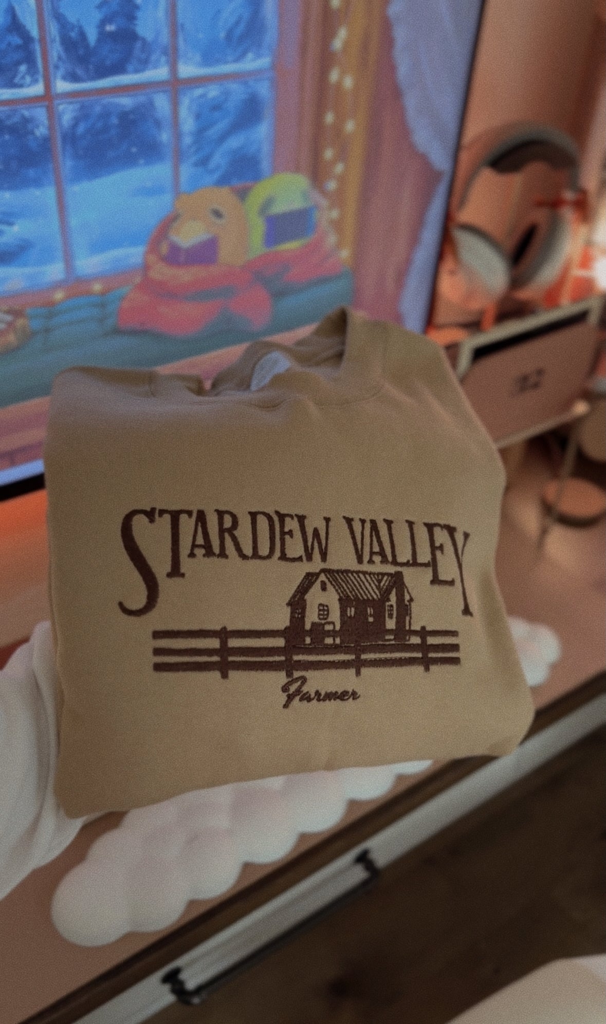 Vintage Stardew Valley Farmer Sweatshirt