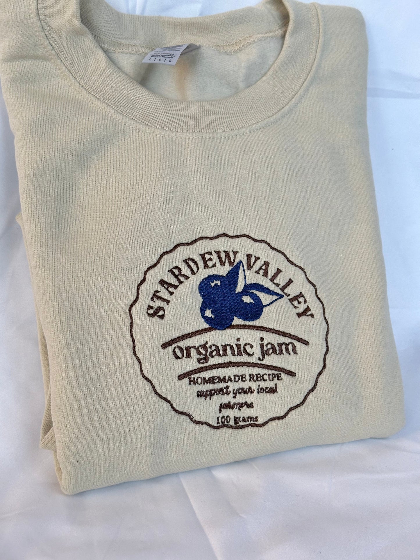 STARDEW VALLEY BLUEBERRY JAM SWEATSHIRT the Homebodies Club