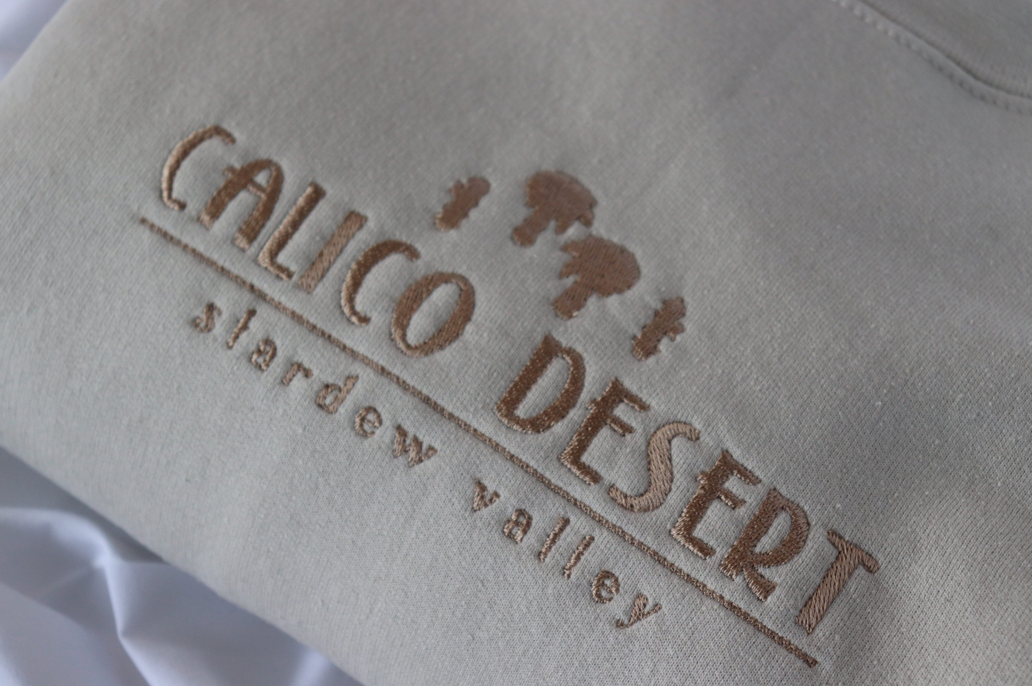 Calico Desert Embroidered Sweatshirt