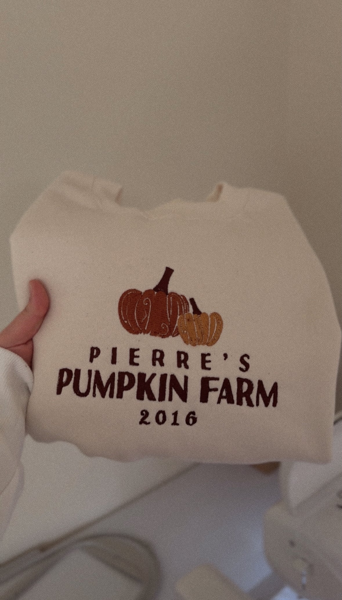Pierre's Pumpkin Farm Sweatshirt